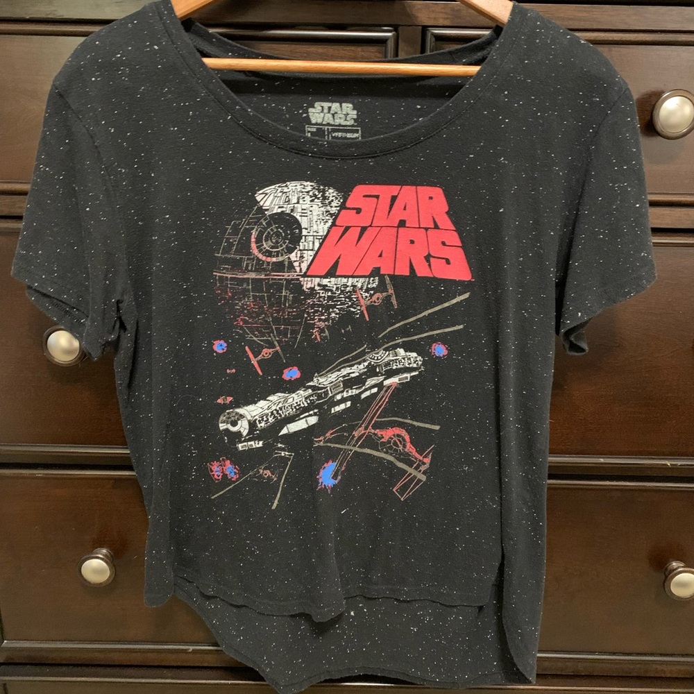 Star Wars Death Star Hi Low Graphic T-Shirt